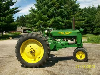 38 John Deere Unstyled G Antique Tractor Runs a b h d m 4