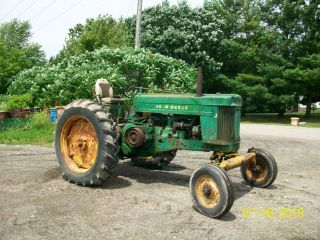 1957 John Deere 720 Gas Antique Tractor Wide Front 3 Point Hitch A B