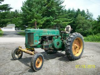 1957 John Deere 720 Gas Antique Tractor Wide Front 3 Point Hitch a b 2