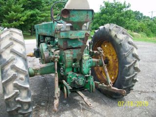 1957 John Deere 720 Gas Antique Tractor Wide Front 3 Point Hitch a b 7