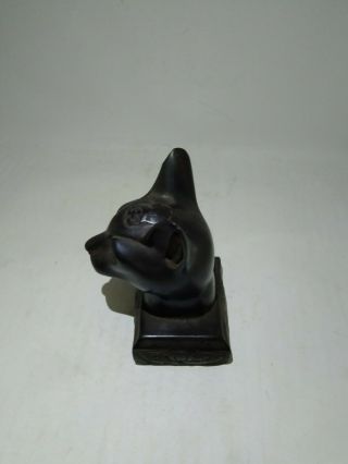 ANCIENT EGYPTIAN ANTIQUE STATUE Of Figurine Egypt Cat Goddess Bast - Bastet 940 Bc 3