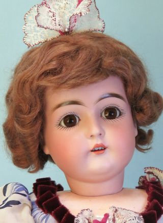 Gorgeous,  Kestner 152,  Antique Bisque Head Doll,  19 ",  Fabulous Outfit