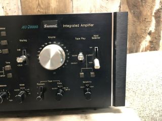 Vintage SANSUI AU - 20000 Integrated Amplifier READ 8