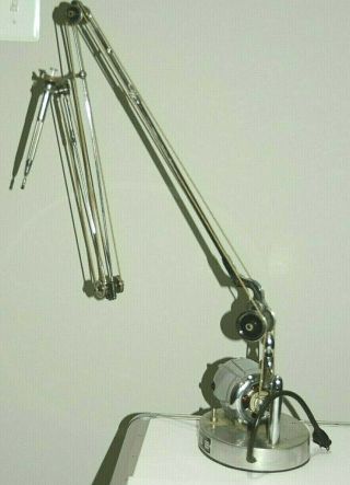 Vintage Emesco Dental Drill With Foot Pedal And Four Handpieces