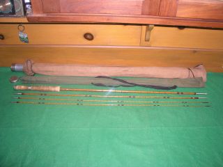 Thomas Special Spllit Bamboo Fly Rod 3 Ps.  2 Tps 8 1/2 Ft.  31 1931
