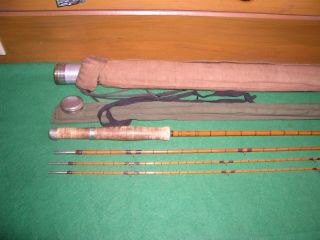 Thomas Special spllit Bamboo fly rod 3 ps.  2 tps 8 1/2 ft.  31 1931 2