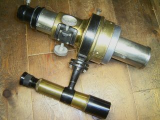 1920 ' s Vintage Bausch & Lomb 4inch f/15 achromat refracting telescope 4