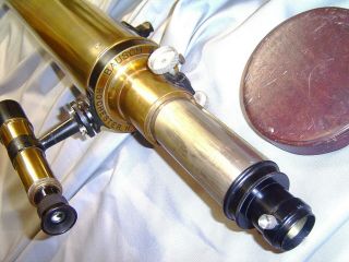 1920 ' s Vintage Bausch & Lomb 4inch f/15 achromat refracting telescope 5