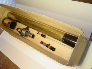 1920 ' s Vintage Bausch & Lomb 4inch f/15 achromat refracting telescope 7