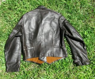 1930s WW2 German Luftwaffe pilots leather jacket sz 36 small 6