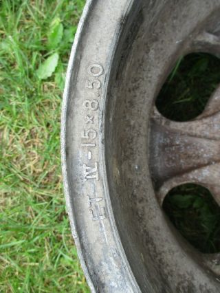 15 x 8.  5 ET IV Slotted Mag wheels old school Slot Vintage 5 x 4.  5 4.  75 5 6