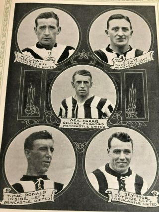 1924 FA CUP FINAL PROGRAMME NEWCASTLE UNITED V ASTON VILLA.  AS RARE AS THEY COME 4