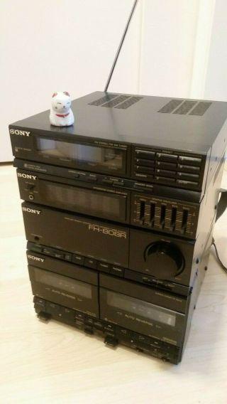 Sony Fh - 808r & 909r Portable Stereo Boombox 