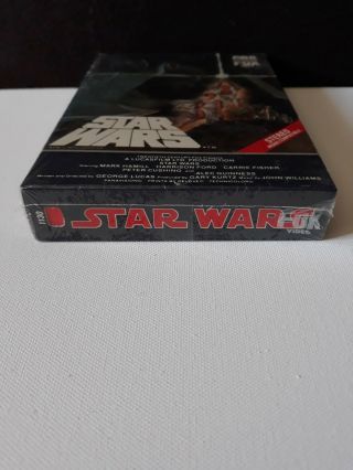RARE Release Vintage 1983 STAR WARS big box vhs tape CBS FOX 7