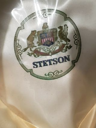 Rare 1950s Royal Stetson Fedora Hat Macys Mens Store 8 1/2 7