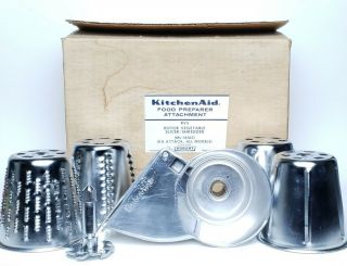 Vintage Kitchenaid Food Preparer Attachment Rotor Slicer / Shredder Box