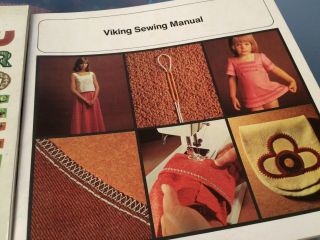 Husqvarna Viking Vintage Red 6460 Sewing Machine Sweden 8