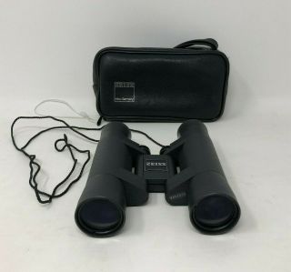Zeiss 10x25b Vintage Compact Binoculars With Case Made In Germany