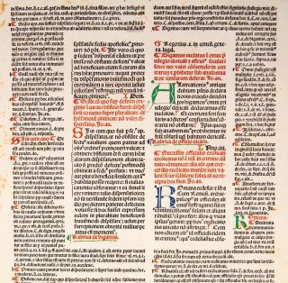 1491 DECRETALS Pope Boniface VIII MEDIEVAL CANON LAW incunable in GOTHIC BINDING 7