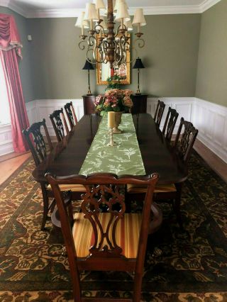 Hickory Chair Complete Dining Room Set
