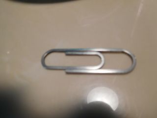 Vintage Tiffany 18KT on Sterling Silver Paperclip Money Clip 7