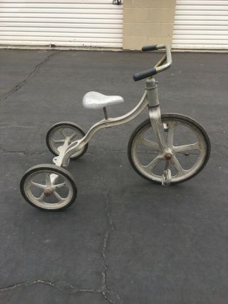 Vintage Trike Anthony Brothers Convert - O Aluminum Tricycle