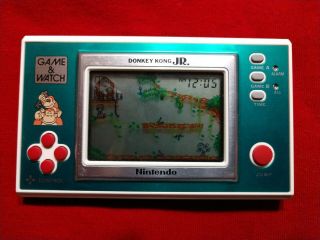Vintage Nintendo Game & Watch Donkey Kong Jr.  Handheld Electronic Game Dj - 101