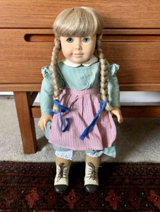 American Girl Doll Kirsten 18 " Pleasant Company In Outfit Retired Vintage