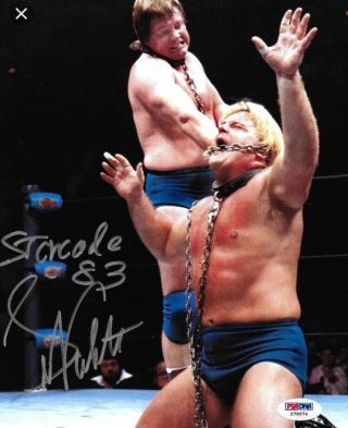 RARE Roddy Piper Wrestling Ring Worn Blue Trunks From Family WWF NWA WWE WCW 3