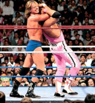 RARE Roddy Piper Wrestling Ring Worn Blue Trunks From Family WWF NWA WWE WCW 7