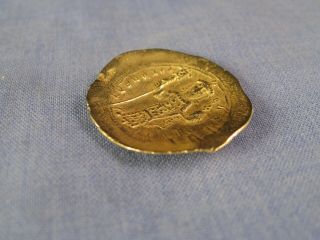 ANCIENT BYZANTINE COIN 1071 - 78 CONSTANTINE X HISTAMENON GOLD CONSTANTINOPLE VF 11