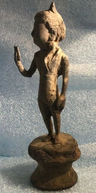 Rare Ancient Roman Bronze Statue Of Severina,  3rd Century Ad