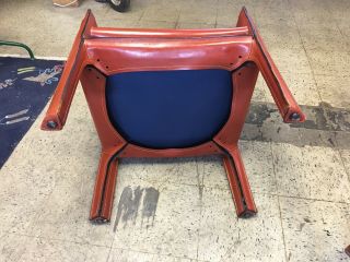 mid - century modern Mario Bellini Cassina leather arm chairs 3