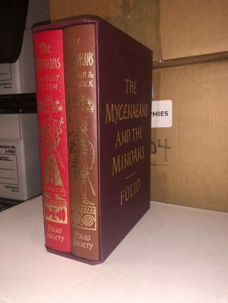 Folio Society The Mycenaeans And The Minoans 2 Vol Set