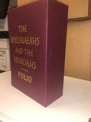 Folio Society The Mycenaeans And The Minoans 2 Vol Set 3