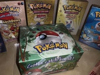 Pokemon Jungle Unlimited Wotc Booster Box Vintage
