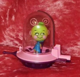 Rare Vintage Mattel 60s Kozmic Kiddle Alien Martian Doll Sputnik Era Glows