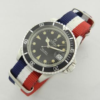 Rolex / Tudor Submariner Prince Oysterdate 79090 Vintage Watch 100