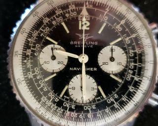 Rare 1966 Breitling Navitimer Chronograph Wrist Watch L@@k.  Model 806