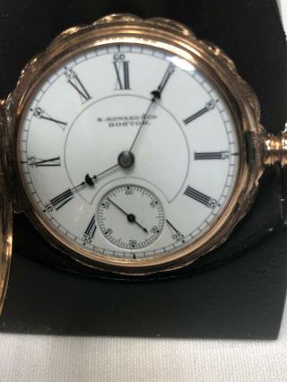 E.  Howard Series Vi Pocket Watch With 14k Gold Case - - Only 5,  500 Made