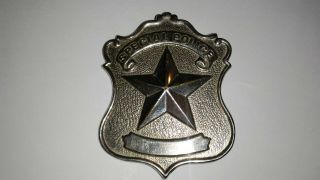 Obsolete - Made By Englehart & Son Vintage Special Police Badge - Out Of Service