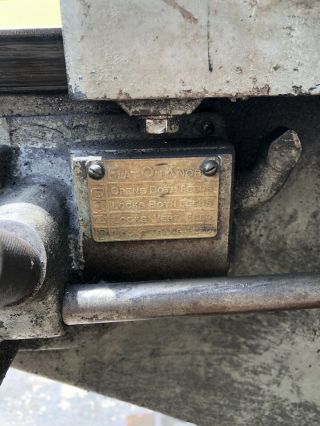 Antique Brown and Sharpe Universal No.  1 Milling Machine 9