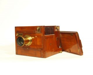1873 Meagher Wet Plate View Camera Whole Plate Large,  Stunning & Near