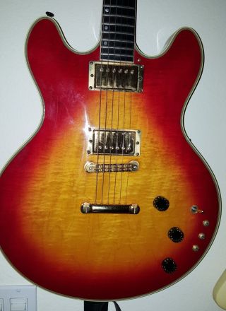 1979 Gibson Es Artist 335 Rare Cherry Sunburst Ebony Moog Ohsc Vintage Prototype