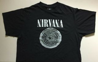 Vintage Nirvana T - Shirt Grunge Rock Kurt Cobain