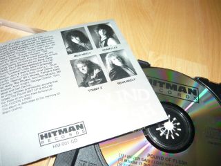 POUND OF FLESH - S/T 1988 Mega Rare US Hard Rock ROCK CANDY CRY WOLF Org.  1st.  press 4