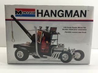 Revell Monogram 1:24 Tom Daniels Hangman Fiendish Custom Tow Truck Model Nr