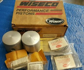 Vintage Wiseco Piston Kit Wk1008 Kawasaki Jet Ski Js440 1976 - 1996 151p4 2835lc