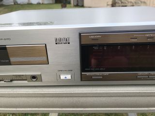 Vintage Pioneer P - D70 Stereo Compact Disc CD Player Vintage 1984 Parts Repair 3
