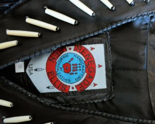 Vintage Fringe Leather Jacket by Renegade Ren Ellis 3